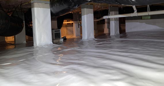 Crawl Space moisture control